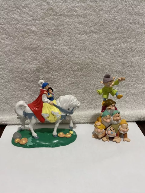 Disney Applause Special Edition Snow White and the Seven Dwarfs PVC Collectibles