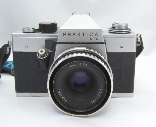 *FILM TESTED* PRAKTICA LTL 35mm CAMERA &  ZEISS AUS JENA 50mm F2.8 LENS