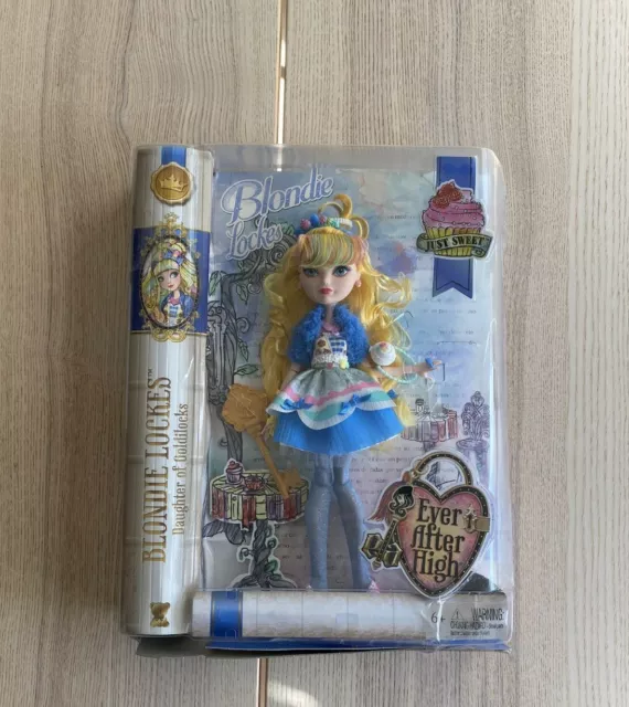 Mattel Ever After High Blondie Lockes Daughter of Goldilocks Just Sweet '14