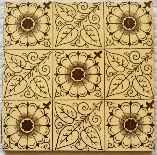 Arts & Crafts Tile. Minton Hollins. C1885.