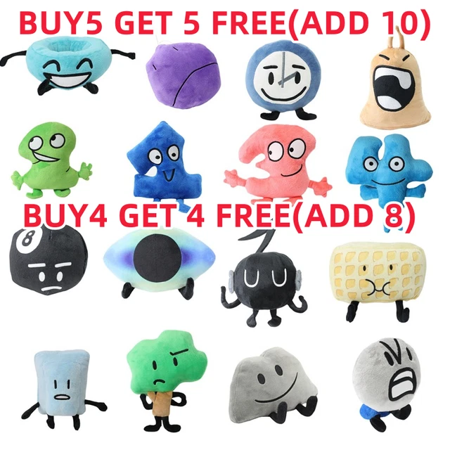 2025 BFDI PLUSH Stuffed Doll Plush Battle For Dream Island Children Day ...