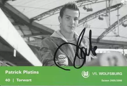 Ak 3456 Patrick Platins Vfl Wolfsburg