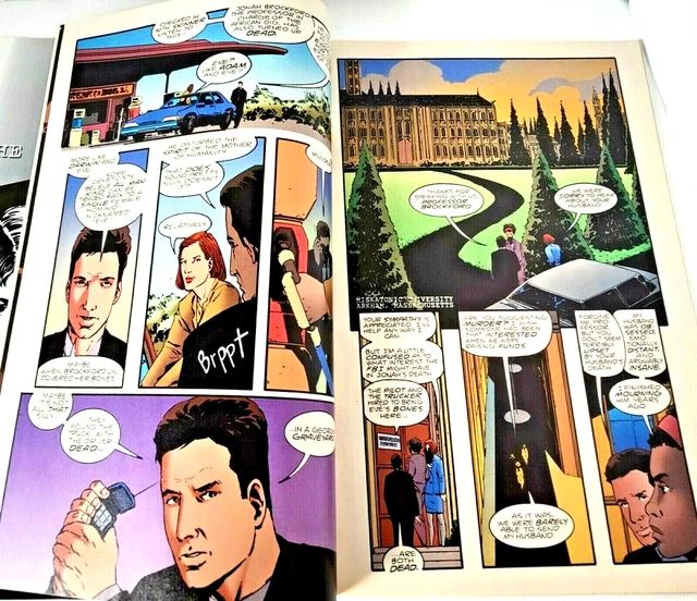 X-Files Annual Comic Book Vol 1 No 1 Topps Comics - Vintage 1995 4