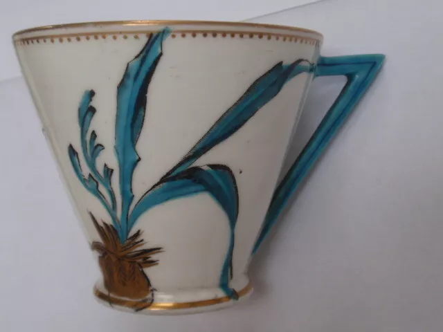 19th century pretty decorative teacup 2