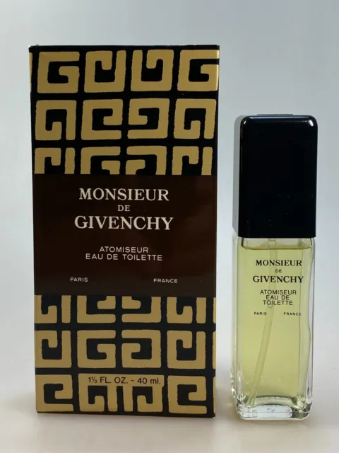 Atomizador eau de toilette Givenchy MONSIEUR 40 ml vinatge
