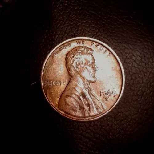 RARE 1969 S Double Die Lincoln penny