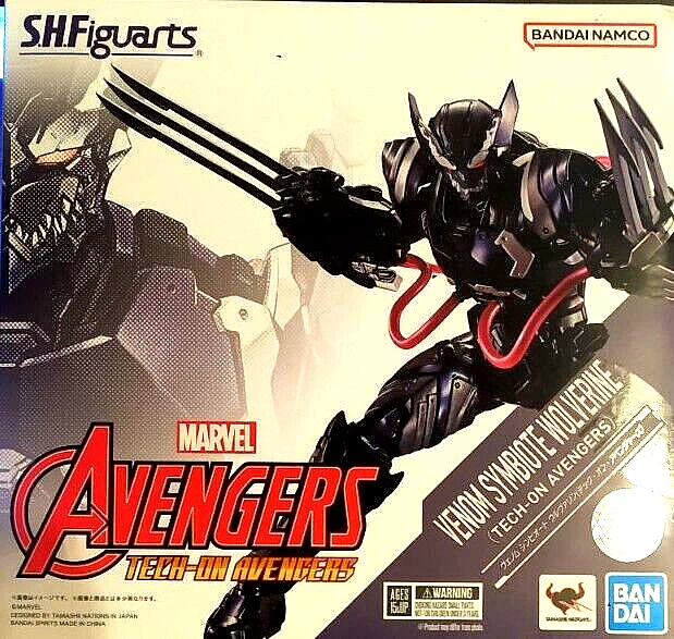 TAMASHII NATIONS - Tech-On Avengers - Venom Symbiote Wolverine (Tech-O