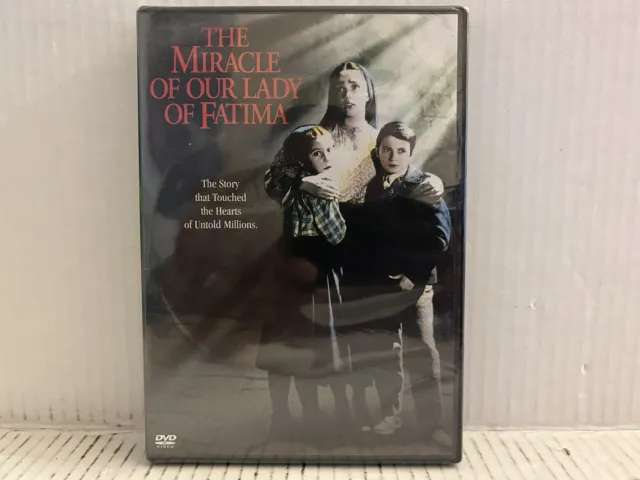 The Miracle of Our Lady of Fatima DVD, NEW