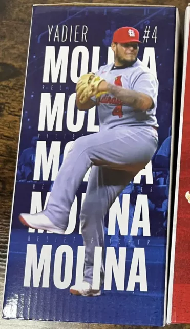 Yadier Molina Pitching Mystery Bobblehead SGA 4/1/23 St Louis Cardinals