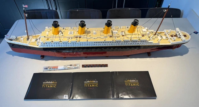 LEGO ICONS TITANIC 10294 - 100% complet avec bo?�te & manuels, excellent ?�tat EUR 1,15 - PicClick FR
