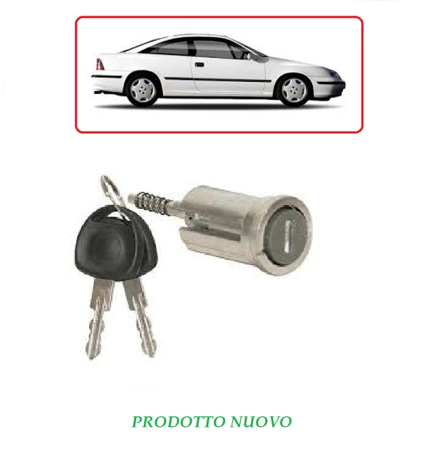 CILINDRETTO BLOCCHETTO NOTTOLINO SERRATURA PER FIAT PANDA DAL 2012 CON