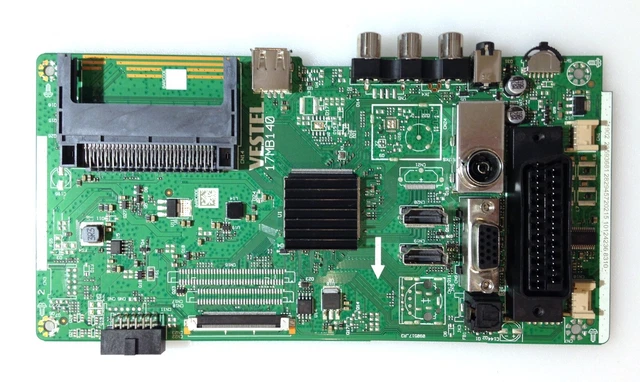 MOTHERBOARD MAIN BOARD 17MB82S Vestel VES400UNDS-2D-N12 ou Telefunken