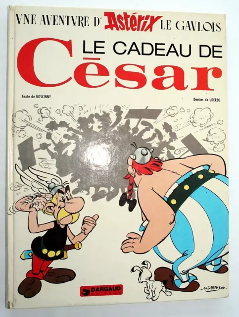 Bd Asterix Le Cadeau De Cesar / Eo / 1974 - Tbe - Cote Bdm 70 Euros
