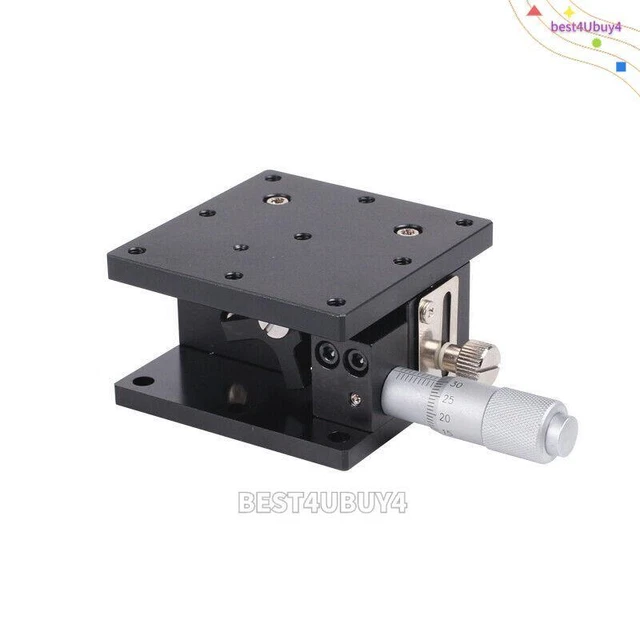 Z Axis Trimming Platform Manual Displacement Precision Linear Stage Table 10mm