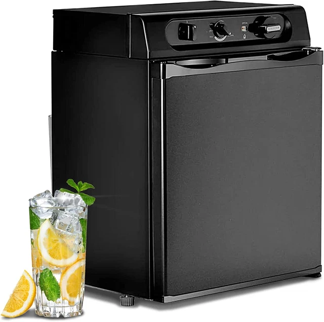 SMAD 3 WAY Gas Fridge Propane/AC/DC 12V 220V Motorhome 40L RV Cooler ...