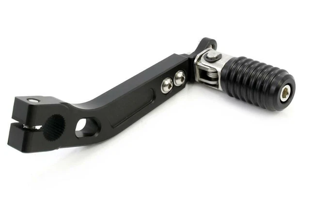 Pedalina cambio pit bike corta CNC Nero Rosso Pedalina cambio pit bike corta CNC Nero Rosso