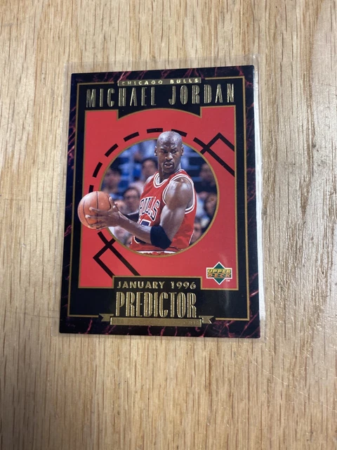 1996 upper deck michael jordan predictor
