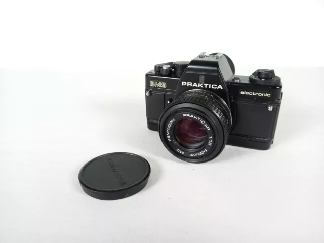 Praktica BMS Electronic 35mm SLR Film Camera With 1:1.8 50mm Lens