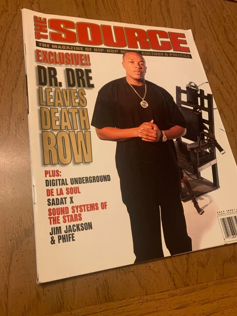 洋楽 Dr. Dre GZA Cam'ron SOURCE Mag HIPHOP THE SOURCE MAGAZINE #82 July 1996 Dr Dre Leaves Death Row