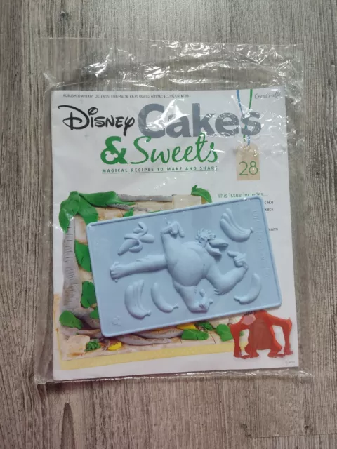 New Disney Cakes And Sweets Magazine Issue 28 with Jungle Book Mould