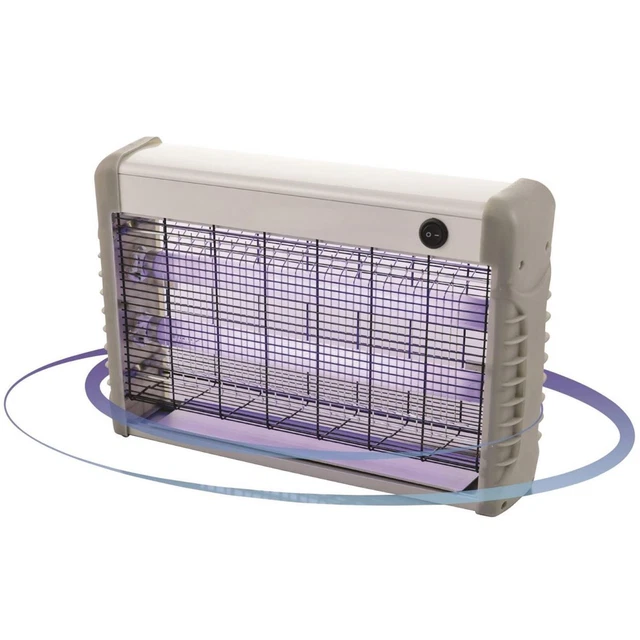 10W Electric Insect Killer 2UV Tube Mosquito Fly Zapper Home Indoor Pest 2x