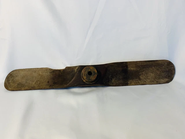 Wood Propeller Airplane Old Wooden Propeller 20” Long Primitive Decoration