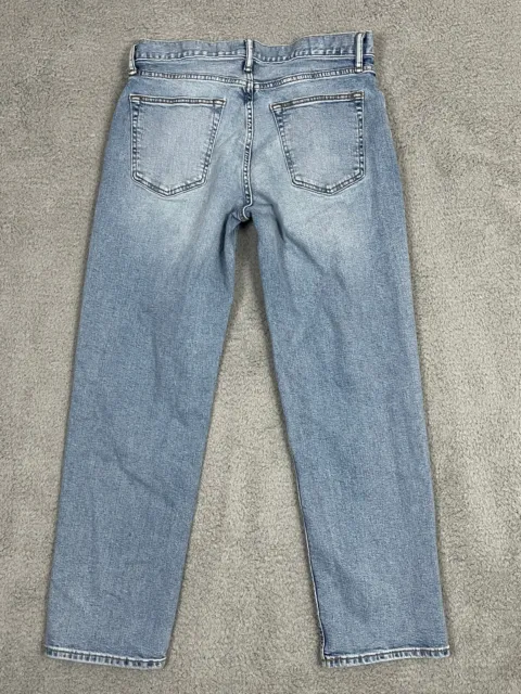 Old Navy Jeans Mens Size 31x30 Loose Straight Leg Blue Denim Causal Light Wash