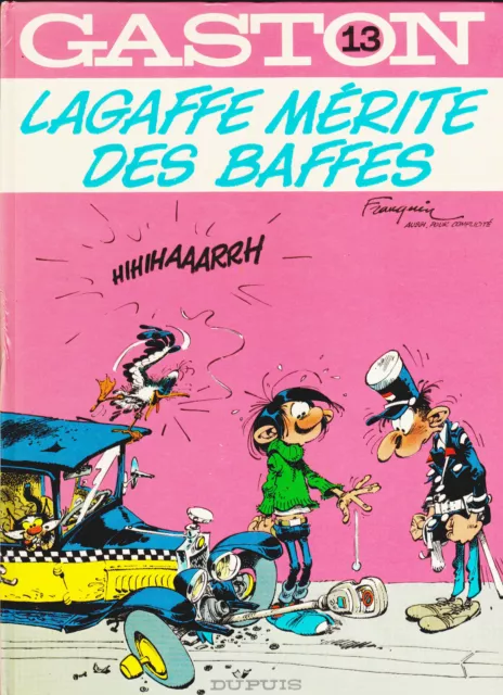 Lagaffe Meritte Des Baffes .Dupuis. Belgique .D.1979/0089/64 .Tres Bon Etat.