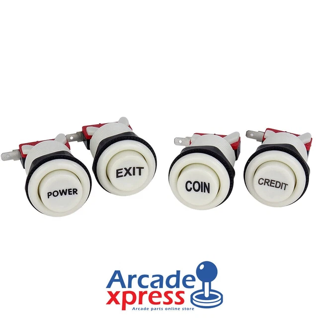 Kit Arcade 2 Joueurs Zippy 16 Boutons Rouge - USB, Neuf, Garanti 6 Mois