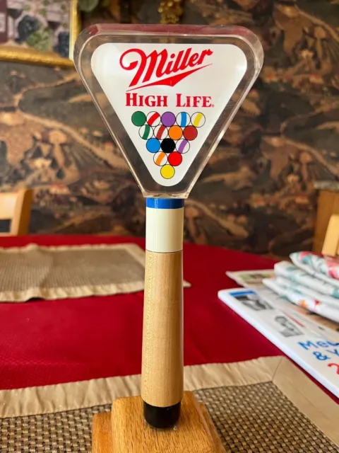 Pool Featured Miller High Life Beer Tap Handle!
