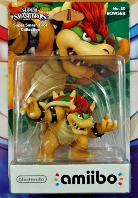 Nintendo amiibo · Bowser No. 20 · Super Smash Bros. Collection (2014) BNIB