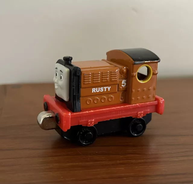 Thomas & Friends/ Take-n-Play/ Rusty (W3222)/ Die-Cast/ Train/ Mattel 2011