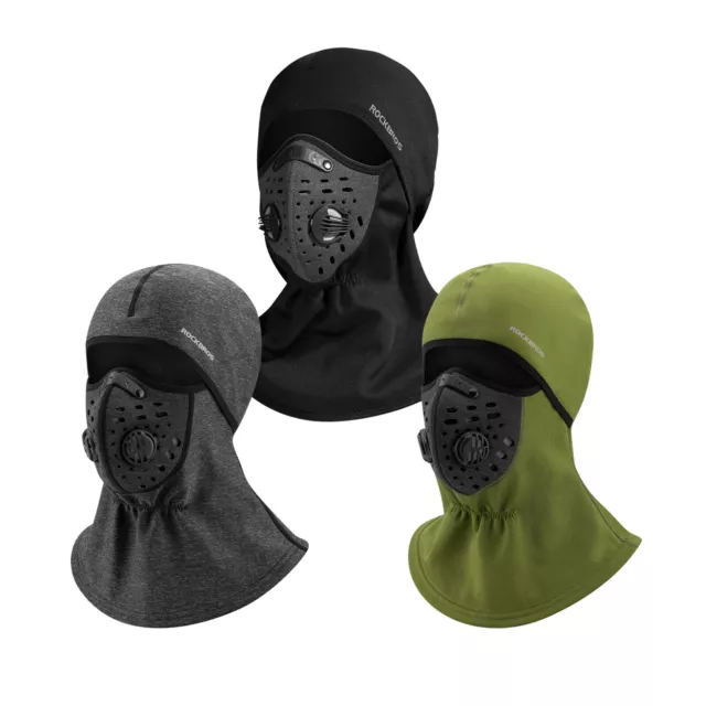 ROCKBROS Skimaske Sturmhaube Fahrrad Motorrad Balaclava Wintermaske Damen/Herren