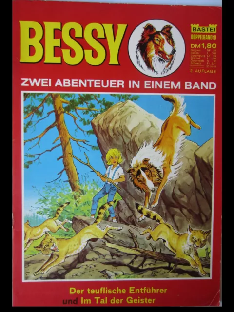 Bessy Doppelband (Bastei, 1968-1973) Nr. 19 toller Zustand