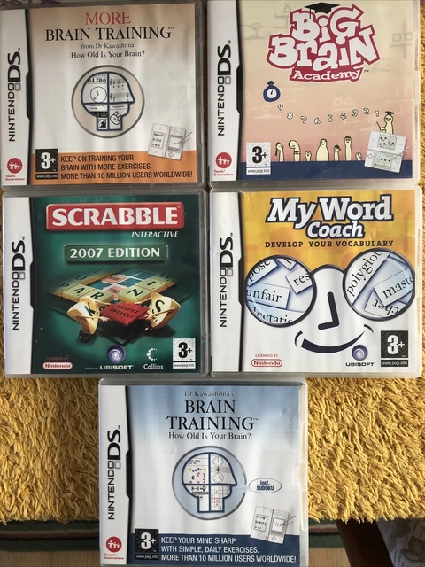Console Nintendo DS Lite rossa, custodia, caricabatterie e pacchetto giochi Joblot ottime condizioni 2
