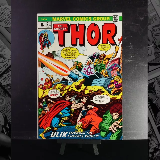 The Mighty Thor (Vol 1) #211 | Marvel Comics | 1973 | 8.5 VF+