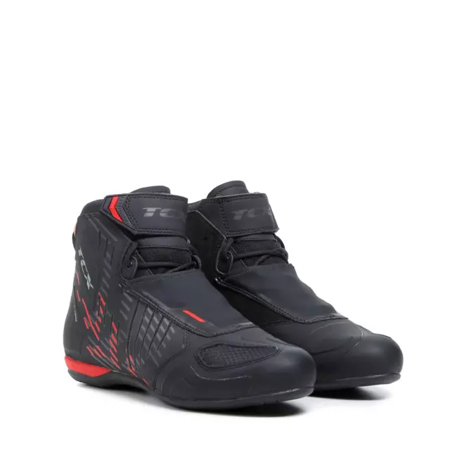 Scarpe Moto Tcx R04D Wp - Nero / Rosso