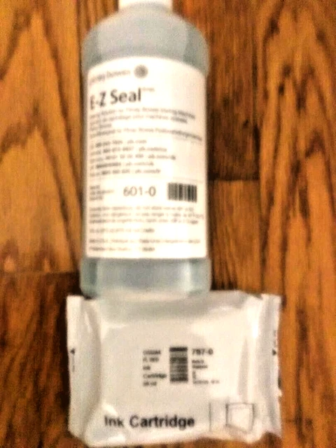 Red Ink Cartridge 787-0 & 16.0oz E-Z Seal