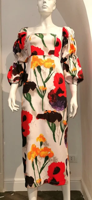 Fateen - Abito estivo donna con stampa floreale TG. S