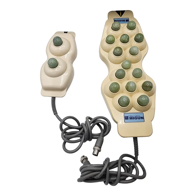 Cabezales de masaje Migun HY-7000UM jade para cama de masaje (solo cabezales) (2 piezas de masajeador)