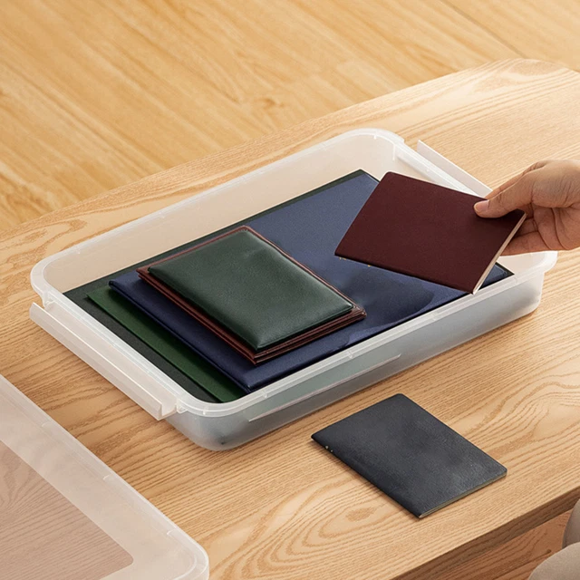 Caja de álbum de colección, ahorro de espacio, duradero, organizador de archivos, caja de almacenamiento,