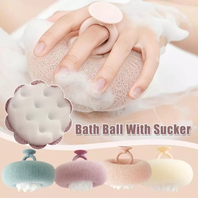 Sunflower suction cup, bath ball, bath artifact, massage mud bath, rubbing B8K0