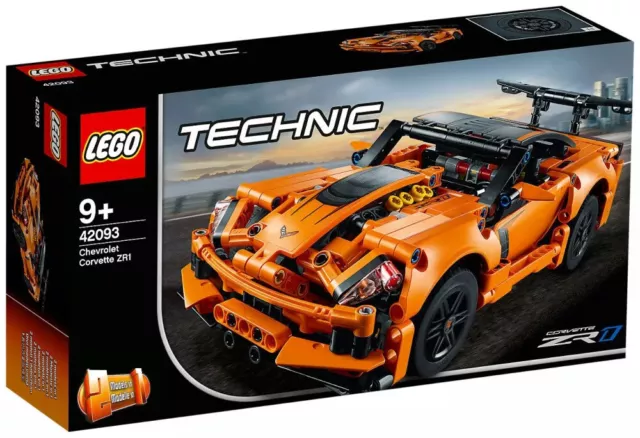 LEGO TECHNIC 42093-2 en 1 -Chevrolet Corvette ZR1-Hot Rod-neuf ,scellé