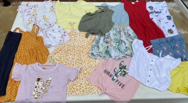Pacchetto vestiti per ragazze Next H&M Zara Matalan abito top pantaloncini tuta età 9-10