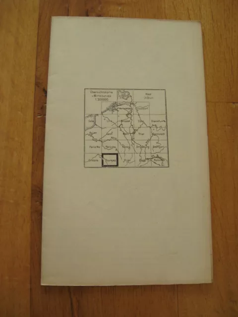 alte Landkarte Übersichtskarte von Mitteleuropa Bourges von 1913 Avallon Cosne