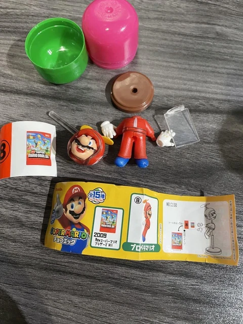 Super Mario  Propeller Chocolate Egg Candy Toy