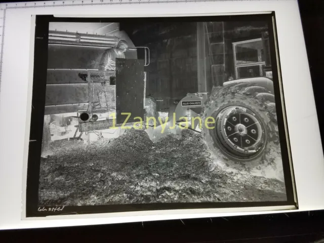 ACABS Allis-Chalmers 8 x 10 NEGATIVE, MEDIA ARCHIVEONE-NINETY XT TRACTOR