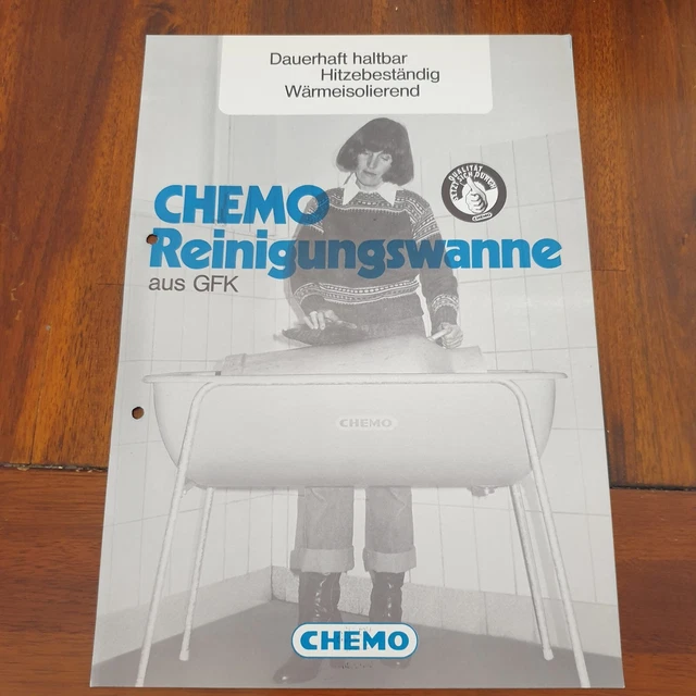 CHEMO Reinigungswanne Schlepper Traktor Prospekt Landmaschine l