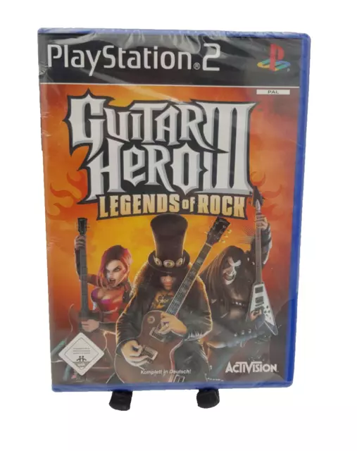 Guitar Hero 3 - Legends Of Rock - Playstation 2 PS2 - OVP / Sealed