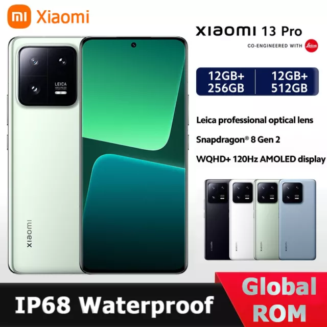 Global Rom Xiaomi 13 Pro Cn Version, 12gb 256gb 512gb, Snapdragon 8 Gen 2,  1 Ultra-large Sensor, Wqhd+ 120hz Amoled Display - Mobile Phones -  AliExpress